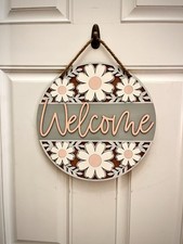 Welcome Sign for Front Door Decor Welcome Sign for Housewarming Gift for Friend