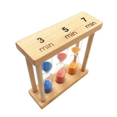 3Min 5 Min und 7 Min Sanduhr Sanduhr Minuten Sandglas Timer Sanduhr