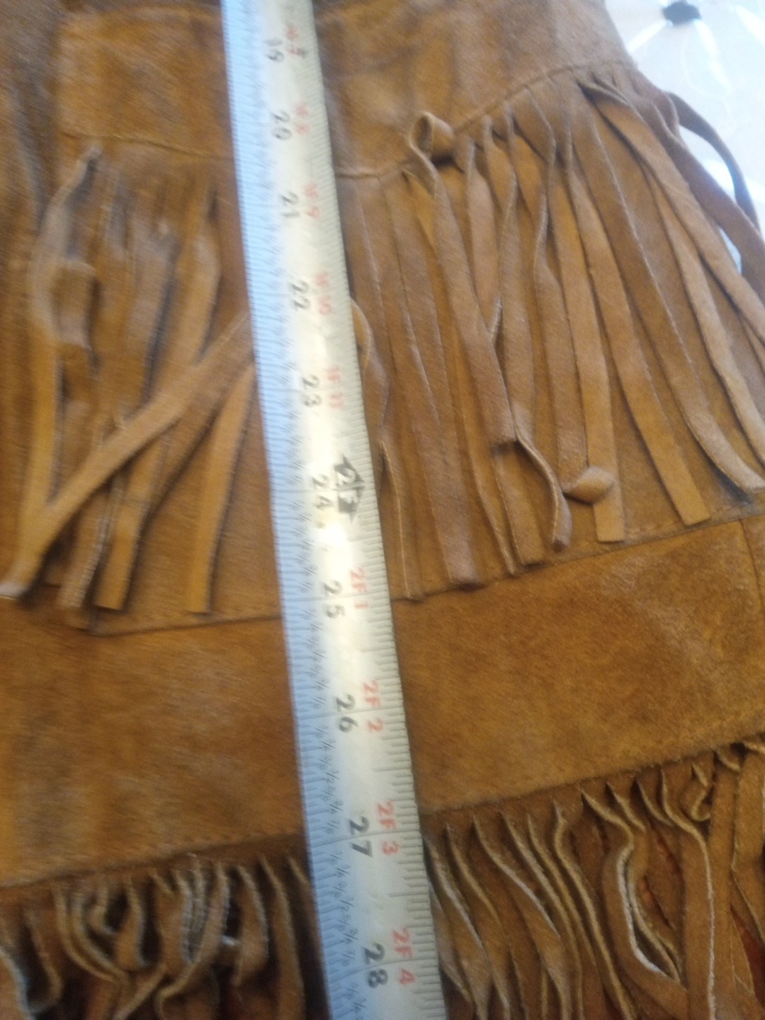 Rancher Western Vintage Jacket By Schott Bros Fringe Leather MADE IN USA Sz 38