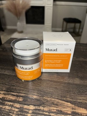 Murad Environmental Shield Essential-C Overnight Barrier Repair Cream 1.7 Fl Oz