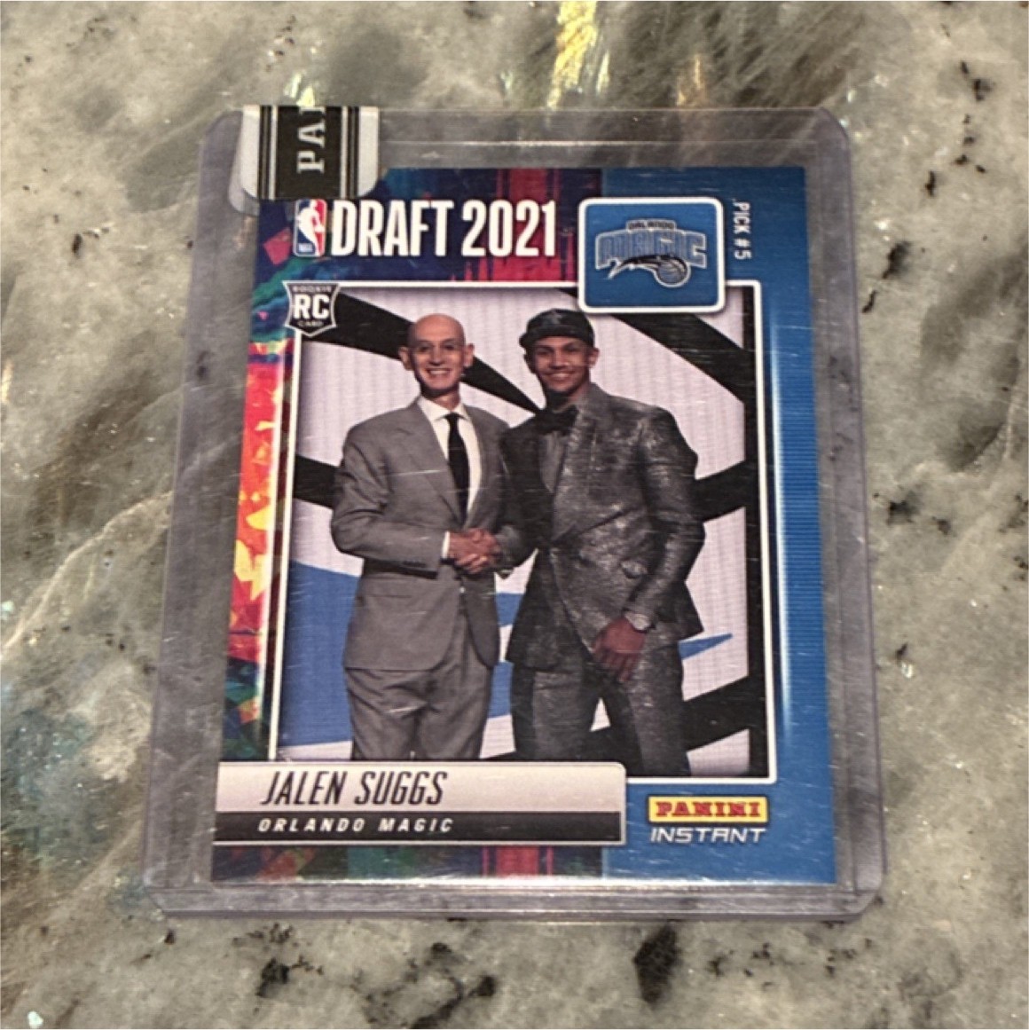 2021-22 Panini Instant Rookie Jalen Suggs #DN5 Draft Night 3/5 Orlando Magic