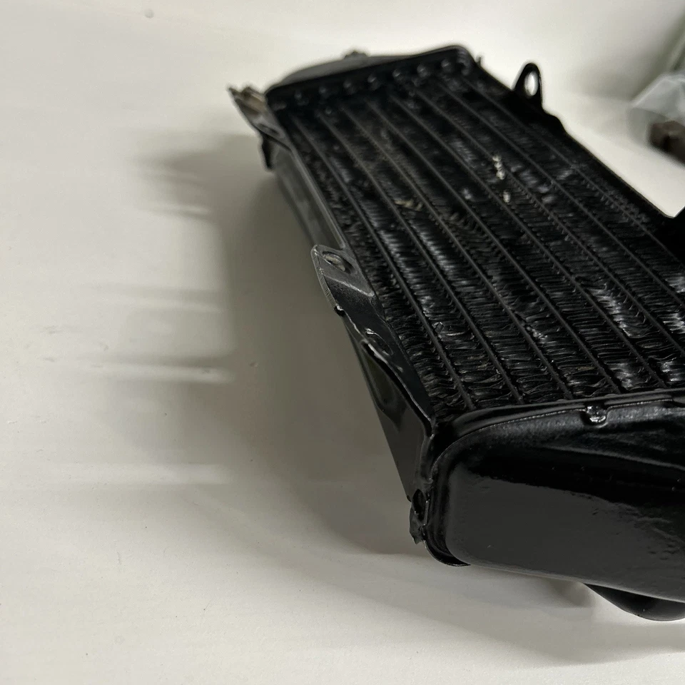 1992 92 KAWASAKI KX125 KX 125 ЛЕВАЯ СТОРОНА РАДИАТОР RAD ЛЕГКИЙ ИЗГИБ - Изображение 4 из 4