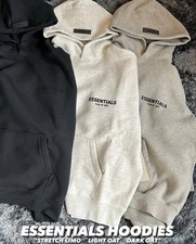 FEAR OF GOD ESSENTIALS HOODIES SS22 - AUTHENTIC All COLOR SIZES（ XXS - XXL ）