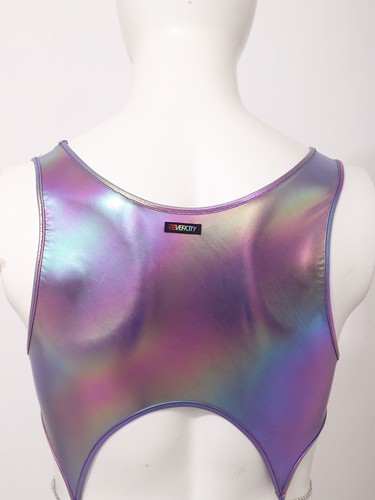 Vêtements de nuit homme sexy justaucorps bar combinaison brillant body lingerie maillot de bain rave - Photo 11/47