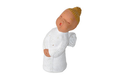 Original Jullar Girls Christmas Angel Approx 11cm Tall Ceramic Singing