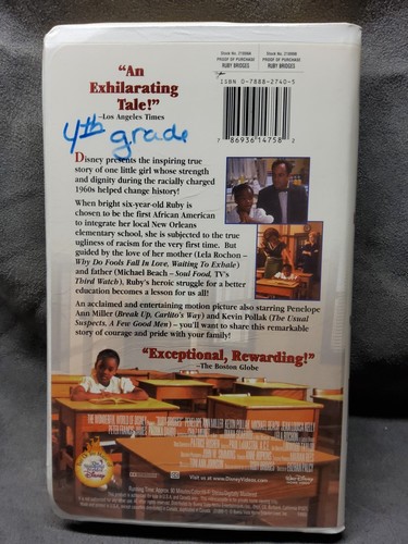Ruby Bridges (VHS, 2001, Clam Shell) - Picture 3 of 4