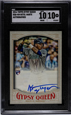 2016 Topps Gypsy Queen #GQA-KM Ketel Marte AUTO 10 GEM MINT SGC 10