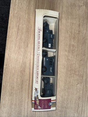 3er Set Vintage Royal Air Force Spielzeugautos aus dem 50. Jubiläum