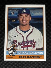 2025 Topps Heritage High Number - Drake Baldwin #561 (RC)