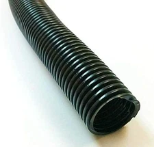 Electriduct 1/2" Split Wire Loom Tubing Polyethylene Corrugated Flexible Conduit