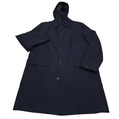 Mackage Mathias Balmacaan 3 in 1 Coat Mens Large (40) Blue Removable Down Liner