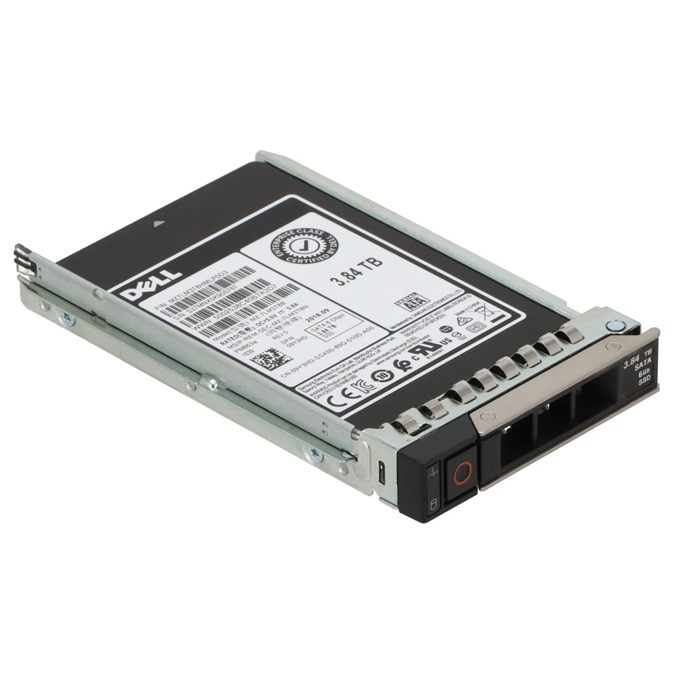 Dell SATA SSD PM863 3,84TB SATA 6G RI SFF R740 R750 R760 - 9Y3HD ML-7LM3T8B