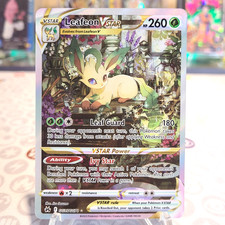 Leafeon VSTAR GG35/GG70 SWSH: Crown Zenith: Galarian Gallery Holo on eBay