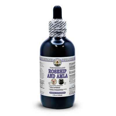 Rosehip And Amla, Veterinary Natural Alcohol-FREE Liquid Extract, Pet Herbal Sup