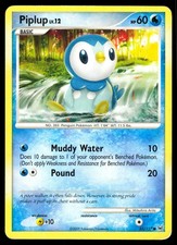 Piplup 85/127 Common Platinum Pokemon LP on eBay