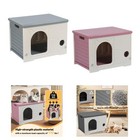 Stray Cats Shelter Puppy Hideaway for Outdoor Indoor Hamster Small Animals