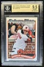 2023 Topps Throwback Thursday Gunnar Henderson RC Rookie #107 Orioles BGS 9.5