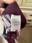 LuLaRoe Cozy Crystal Velour Kick Flare Crop Pant in Burgundy Floral - 2XL - NWT — photo 3
