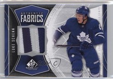 2009 SP Game Used Edition Authentic Fabrics 33/35 Luke Schenn #AF-LS Patch 1x1