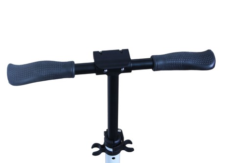 Hepros Fully Flash Scooter 200mm LED Leuchträder Cityroller Erwachsene Weiß - Bild 4 von 12