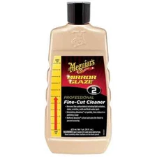 Meguiar's M0216 Mirror Glaze #2 Fine Cut Cleaner for Car & Auto Detailing 16oz