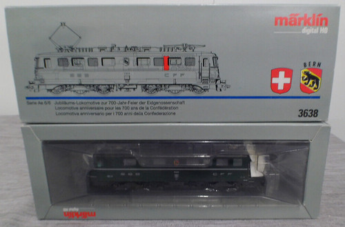 Märklin Modellzuglok 3638 H0 Ae 6/6 der SBB - Digital | Condition: Gebraucht