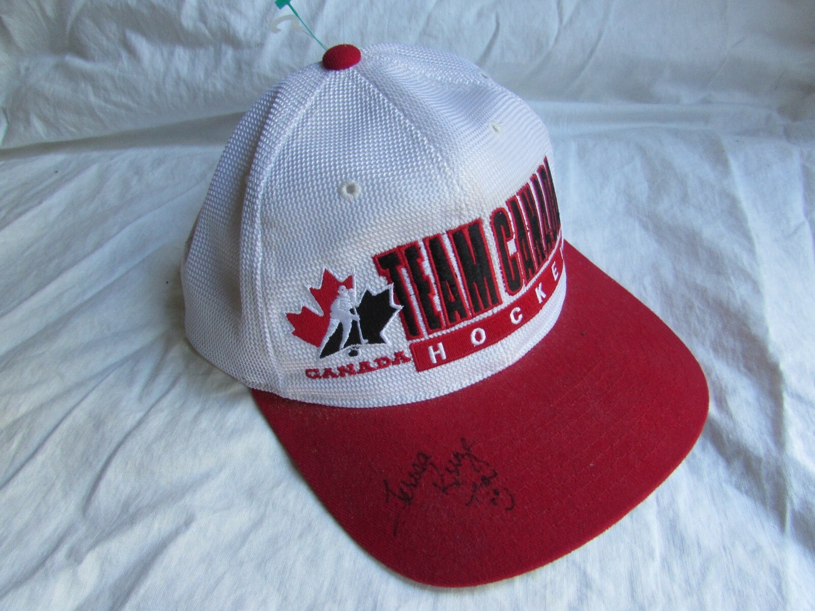 Team Canada Signed Hockey Hat Signature ?Year ? Gem