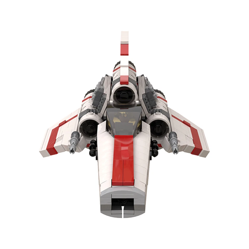 MOC-45112 MK1 Colonial Viper Viper Mark I from Battlestar Galactica 609 Pieces - Image 3 of 4