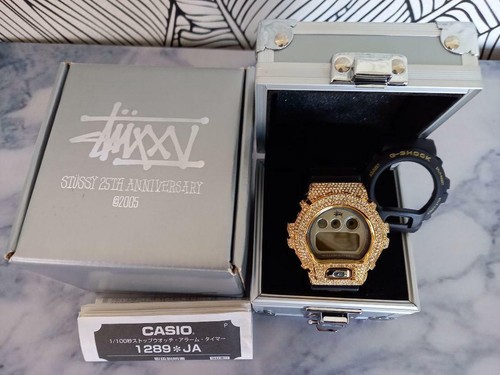 レア❤️CASIO G-SHOCK×STUSSY 25周年記念モデル 直販 www