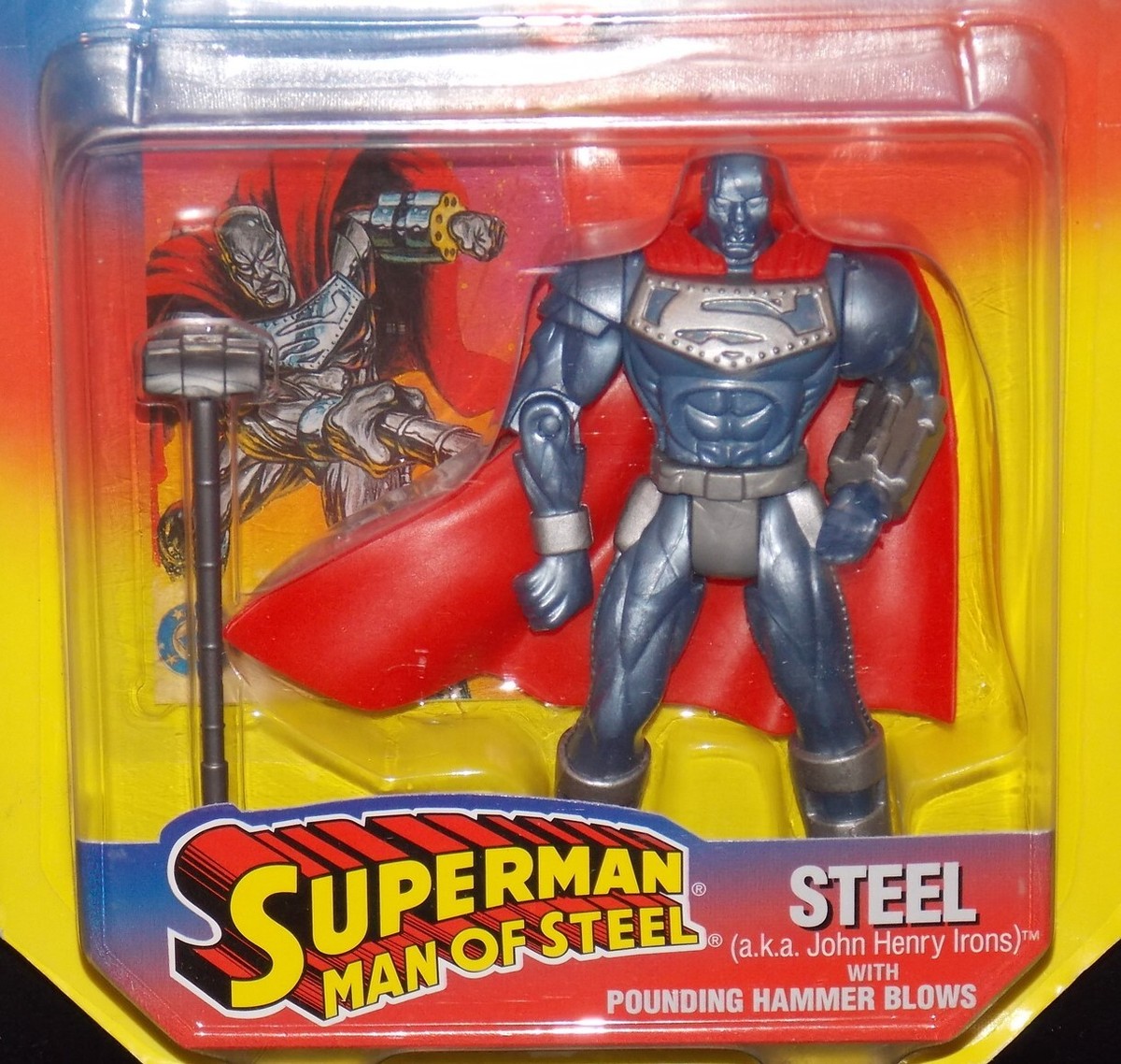 Vintage 1995 Superman Steel 5 