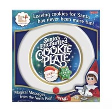 Elf On The Shelf Santa's Enchanted Cookie Plate