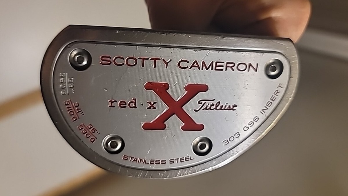 Scotty Cameron Red X Putter 33 inch Right Handed Steel Shaft | eBay