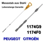 OIL DIPSTICK DIPSTICK ENGINE PEUGEOT 2.0 HDI 3008, 308, 407, 508, 5008, 807, EXPERT