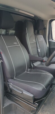 TAILORED SEAT COVERS For VAUXHALL VIVARO COMBI 9 SEATS 2014 - 2019 ART. LEATHER