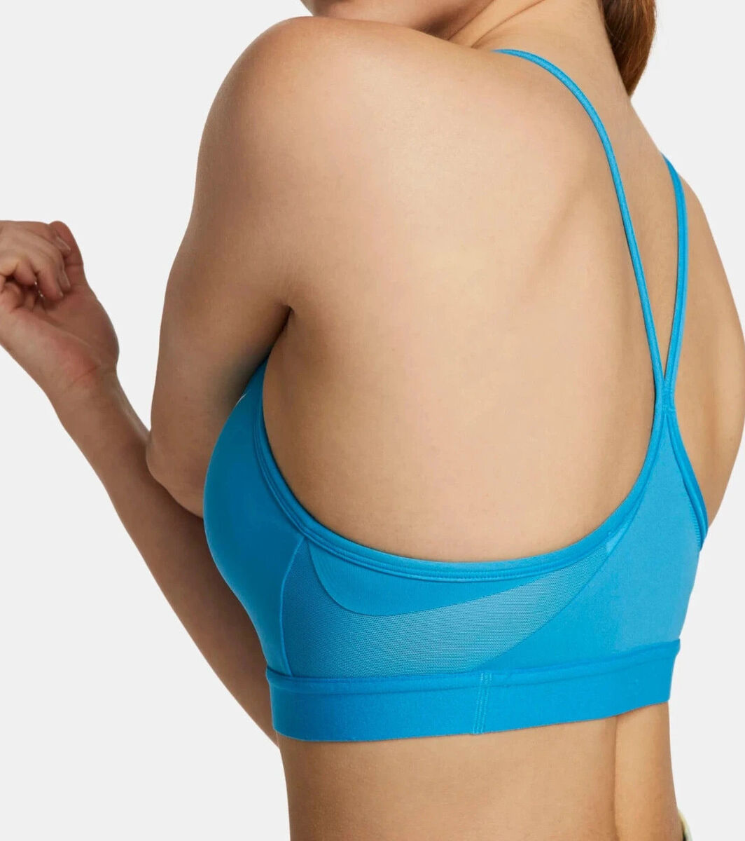 Nike Indy Women Laser Blue Light S Padded V-Neck Sports Bra Nike Indy Women Laser Blue Light S Padded V-Neck Sports Bra