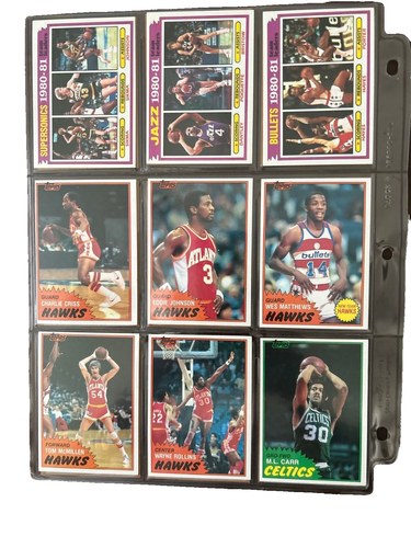 1981-82 Topps Basketball Card Set #1-110 2nd Year Bird & Magic NM-MT See Below - Picture 12 of 18