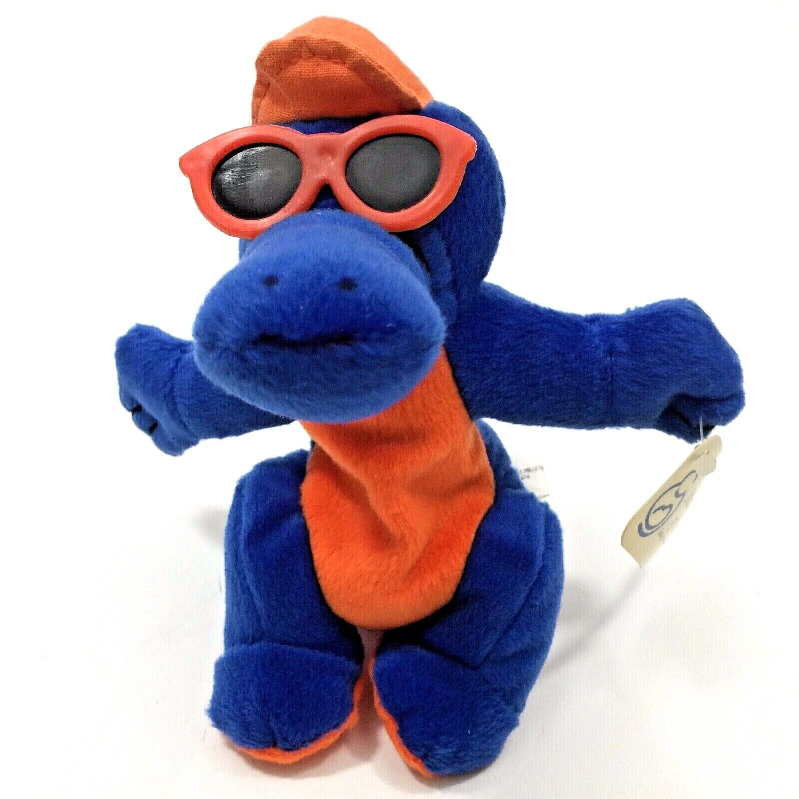 Cute 7" Stuffed Gator With Sun Glasses-Plush-Free Shipping