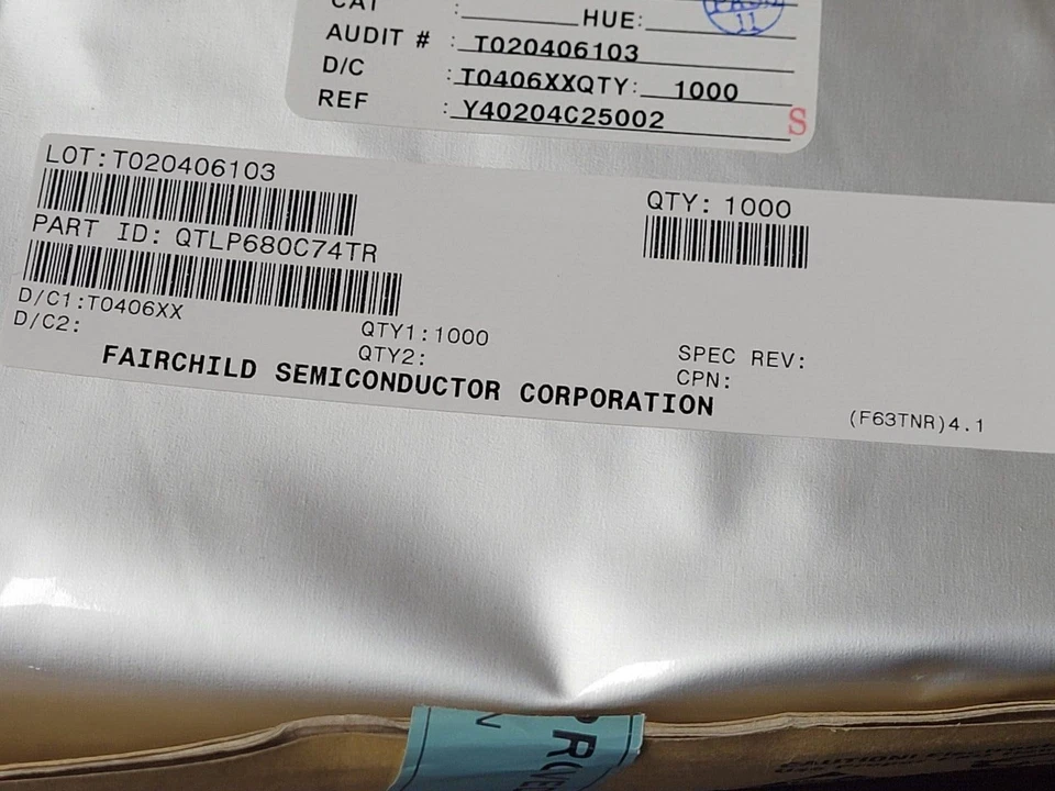 (1,000 PCS) QTLP680C74TR FSC LED GREEN/RED CLEAR SMD - Image 4 of 4