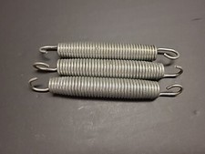 Trampoline Large Extension Springs 6.5" - Set Of 3, Zinc Plated