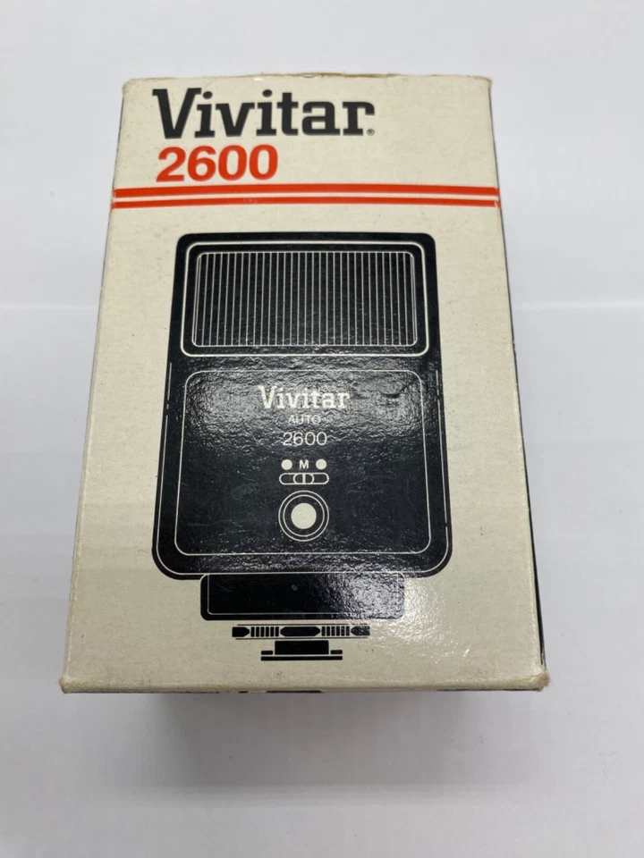 Flash cámara electrónica Vivitar 2600 serie # 6059634 Foto 2 de 4