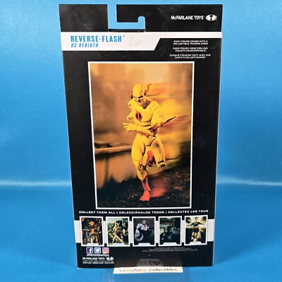 McFarlane Toys REVERSE FLASH DC Multiverse Rebirth 7 Inch Action