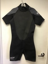 EVO Elite 3 mm wetsuit, size M, short sleeve - BLK/CHR - NEW