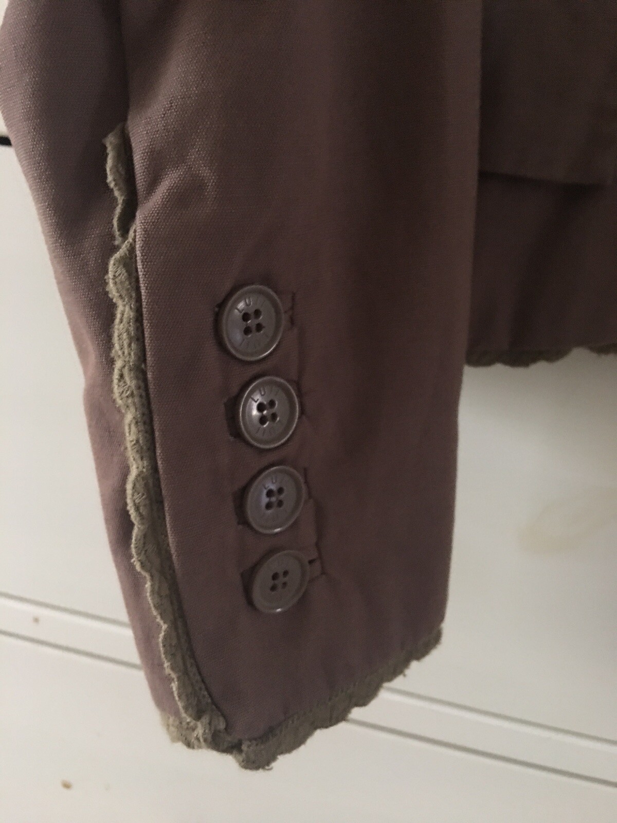 Luii Petite Small blazer jacket button front pock… - image 3