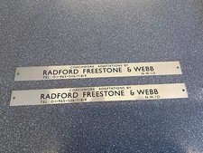 Radford coachbuilder's sill plates .mk 1 mini cooper s Works 1968-75