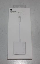 new sealed Apple Lightning to USB 3 Camera Adapter A1619 with Audio Jack