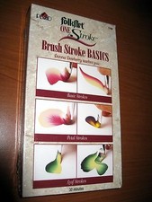 FolkArt One Stroke Brush Stroke Basics VHS Donna Dewberry's