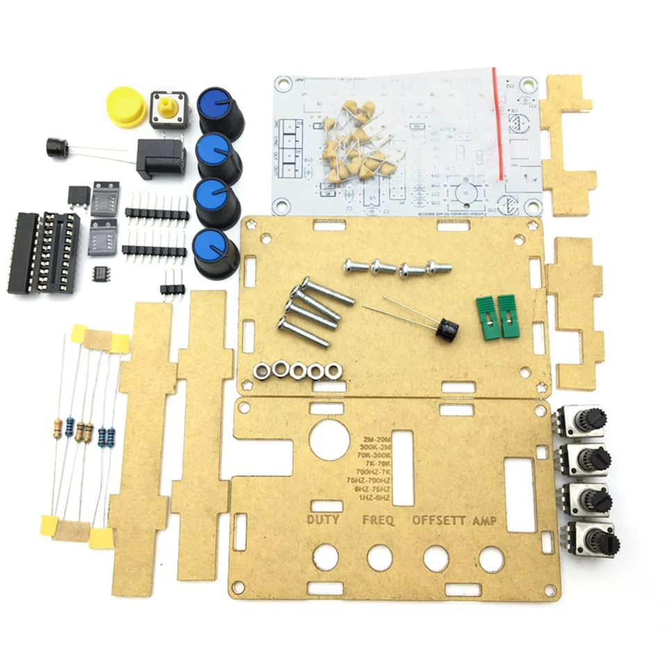 MAX038 Signalgenerator DIY Kit 1Hz-20MHz Funktionsgenerator kann Dreiecksachs... - Bild 3 von 4