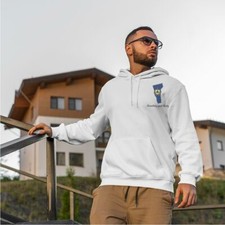 Vermont UnisexHoodie-State Flag With Motto Printed