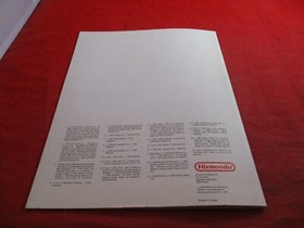 Nintendo Licensee Address Index NES Super Nintendo SNES Game Boy