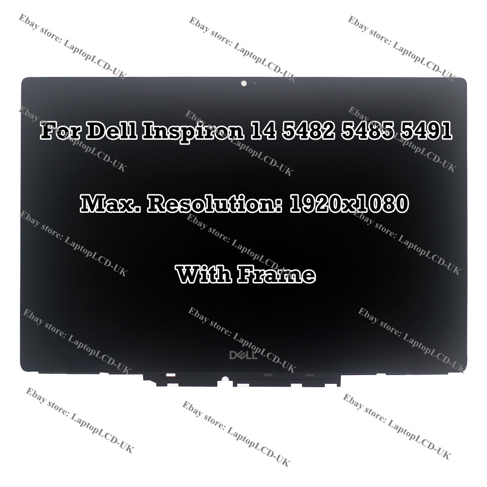 14 FHD LCD LED Display Touch Screen Digitizer Assembly For DELL Inspiron 14 5491